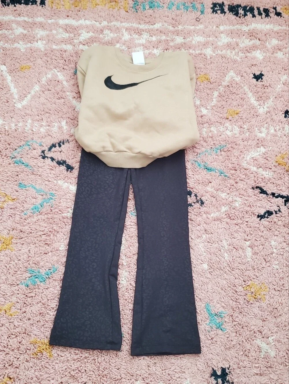 Nike Girls Swoosh Spirit Dri-FIT Leggings, 2-Piece Set Size 6X NWT - Picture 11 of 16